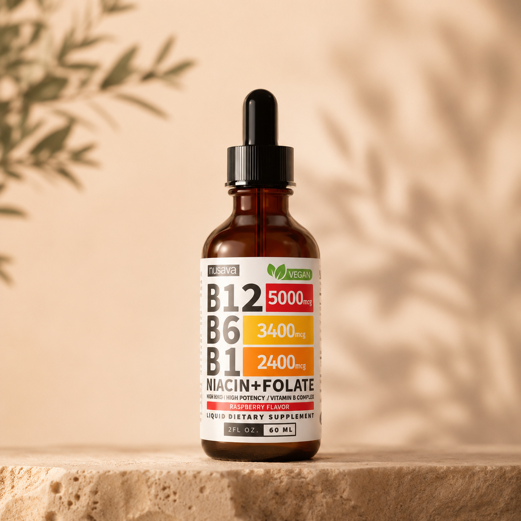 B Complex Liquid Drops — Vitamins B1, B6 & B12