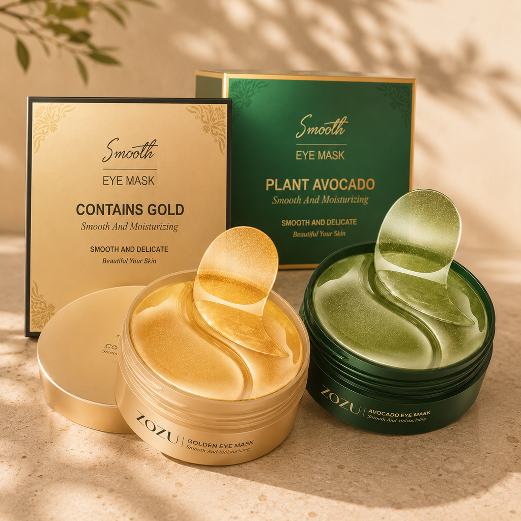 Avocado & Gold Eye Masks — 120 Patches